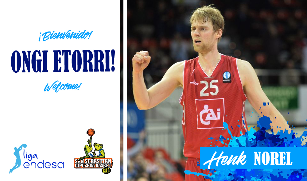 HENK NOREL, EXPERIENCIA PARA EL GIPUZKOA BASKET