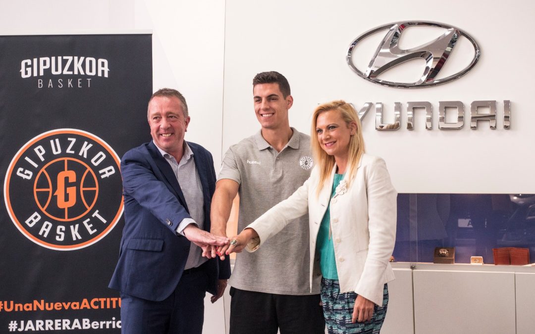 DELTECO GIPUZKOA BASKET HA PRESENTADO HOY A REED TIMMER EN LAS INSTALACIONES DE HYUNDAI OARSO CAR