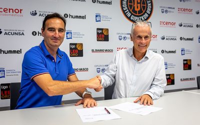 Acunsa Gipuzkoa Basketek eta Salto Systemsek babes-akordioa berritu dute