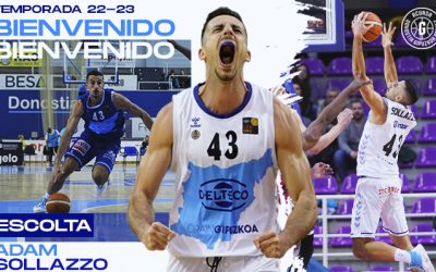 ADAM SOLLAZZO GIPUZKOA BASKETERA ITZULIKO DA