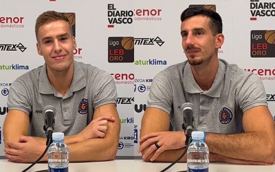 MEDIA DAY – IÑIGO DE LA HERA ETA ADAM SOLLAZZO