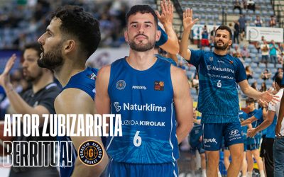 AITOR ZUBIZARRETAK BI DENBORALDITARAKO BERRITU DU