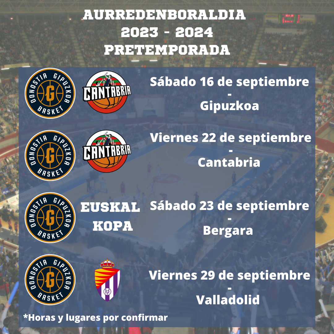 PRETEMPORADA GIPUZKOA BASKET