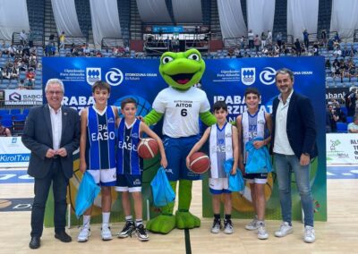 Colaboracion Fundacion Naturklima Gipuzkoa Basket