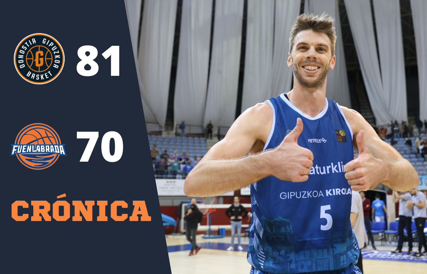 CRÓNICA GIPUZKOA BASKET
