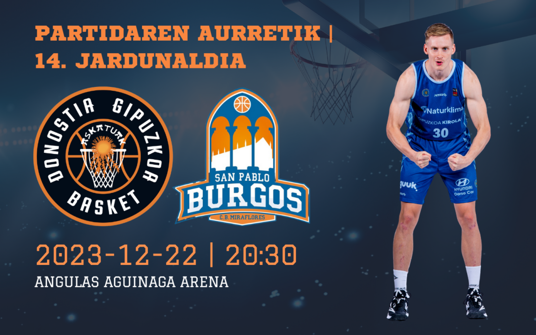PARTIDAREN AURRETIK 14. JARDUNALDIA | Angulas Aguinaga Arena liderraren aurka