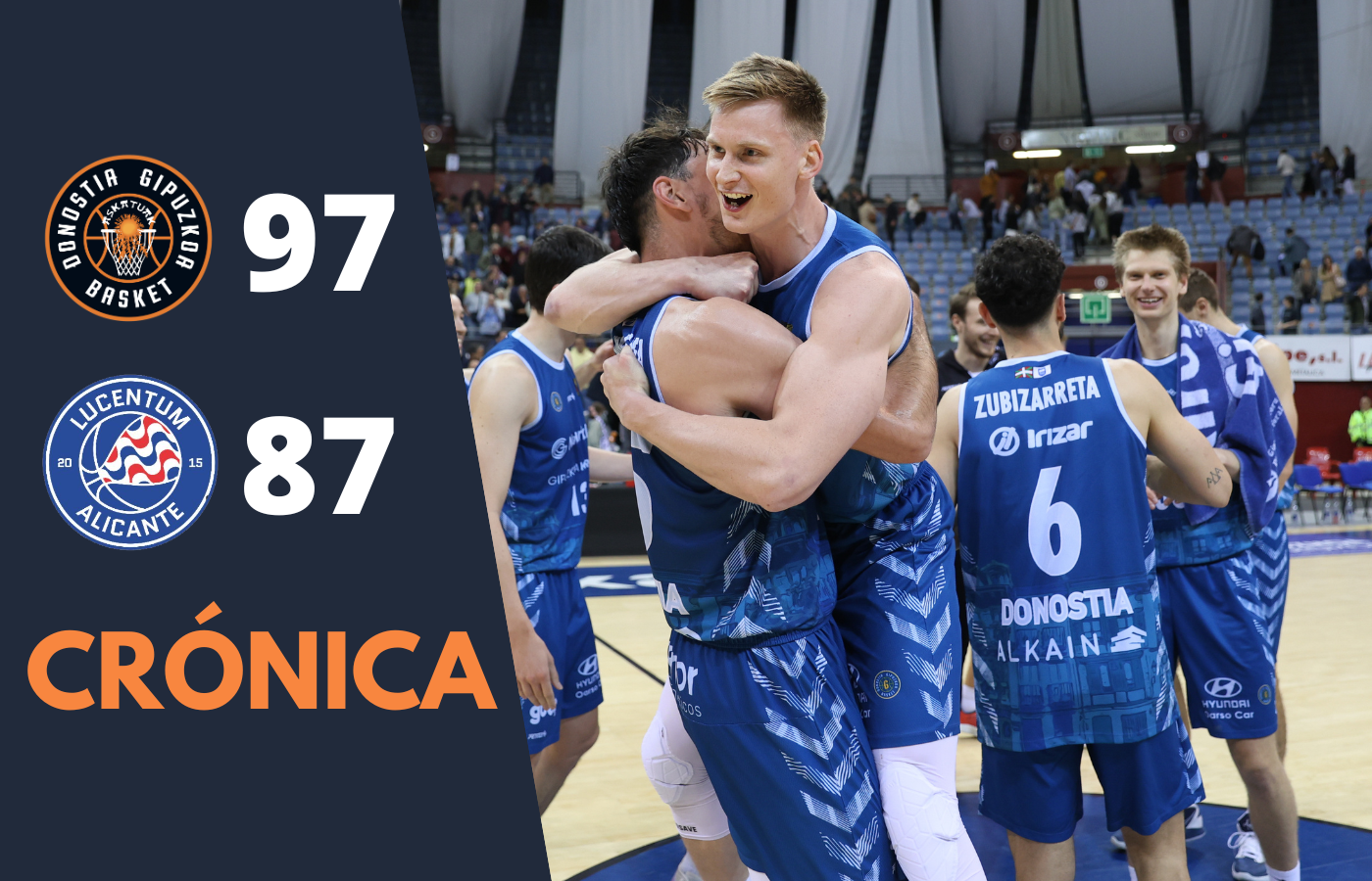 CRÓNICA GIPUZKOA BASKET CRÓNICA GIPUZKOA BASKET