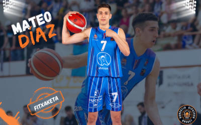 FITXAKETA | Mateo Díaz, Gipuzkoa Basketeko jokalari berria