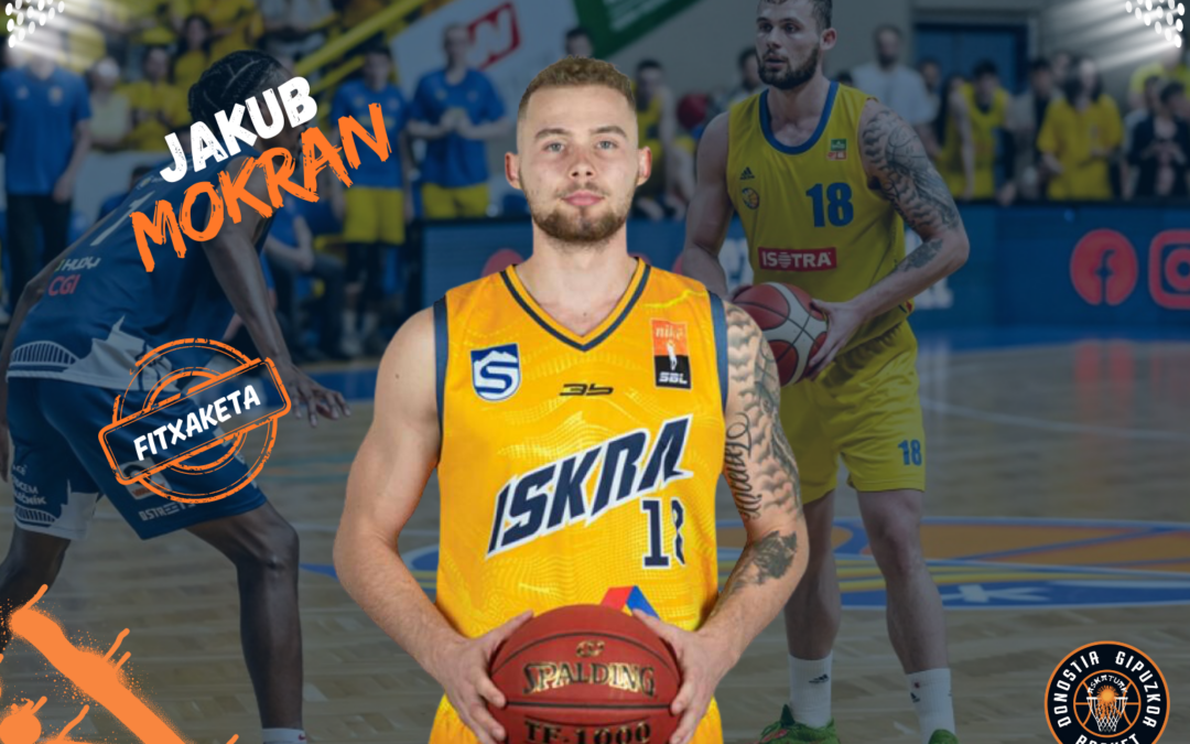 FICHAJE | Jakub Mokráň, internacional eslovaco, nuevo ala-pívot del Gipuzkoa Basket