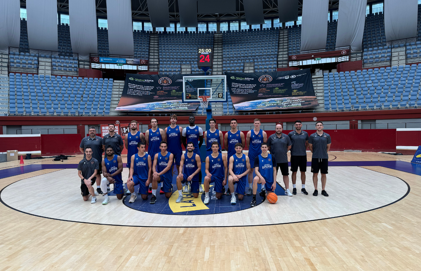 ENTRENAMIENTO GIPUZKOA BASKET