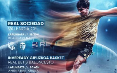 REALEKO BAZKIDEENTZAKO SARRERA DOAN NEGUKO LIGAKO ESTREINALDIAN ETA INVEREADY GIPUZKOA BASKET