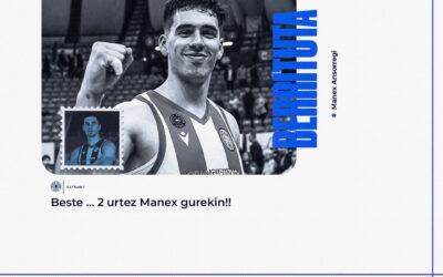MANEX ANSORREGIK 2027RA ARTE BERRITU DU INVEREADY GIPUZKOA BASKETEKIN