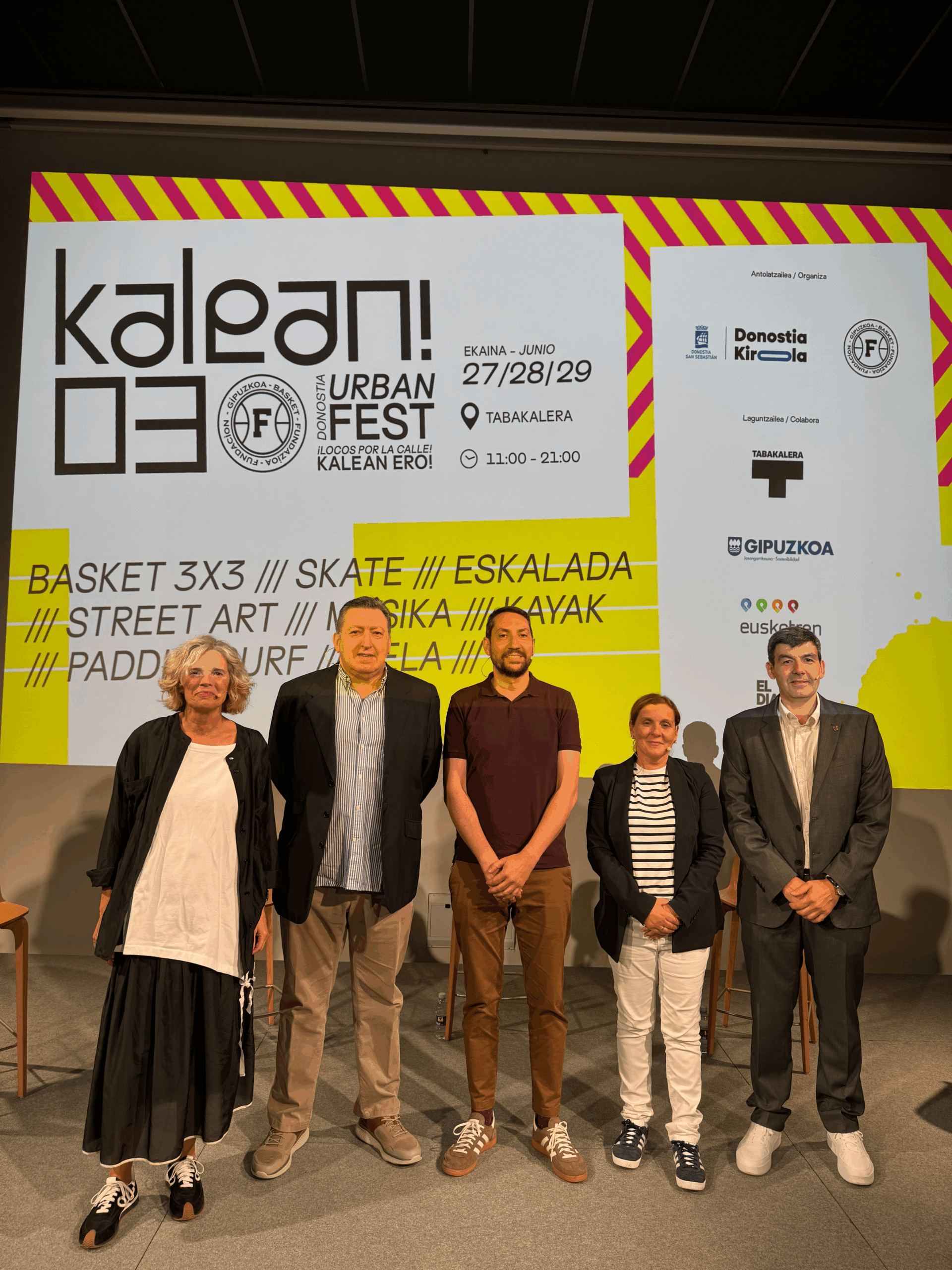 KALEAN URBAN FEST-EK BERE HIRUGARREN EDIZIOA OSPATUKO DU