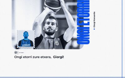 GIORGI KORSANTIA, INVEREADY GIPUZKOA BASKETEKO FITXAKETA BERRIA