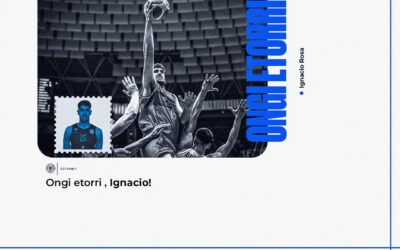IGNACIO ROSA, INVEREADY GIPUZKOA BASKET TALDEAREN FITXAKETA BERRIA