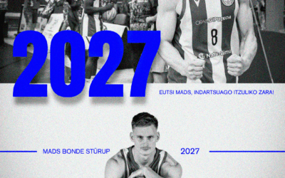 GIPUZKOA BASKETEK MADS BONDE STÜRUP BERRITU DU 2026/2027 DENBORALDI ARTE
