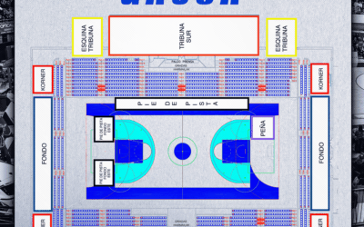 MAPA DEL POLIDEPORTIVO JOSÉ ANTONIO GASCA