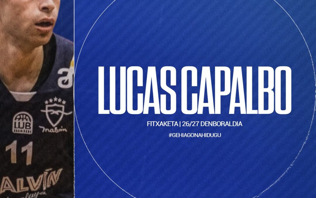LUCAS CAPALBO NUEVA INCORPORACIÓN DEL ASKATUAK GIPUZKOA