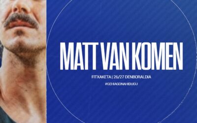 MATT VAN KOMEN, NUEVO JUGADOR DE ASKATUAK GIPUZKOA